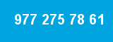 977 275 78 61 977 275 78 61